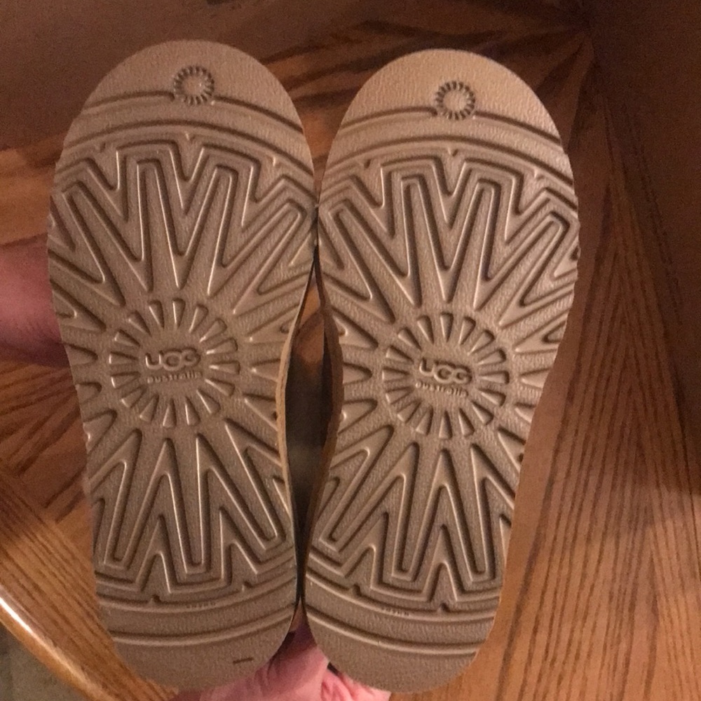 Girls UGG Boots (size2) K SUNSPARKLE 5274 K/CHE - Picture 3 of 5